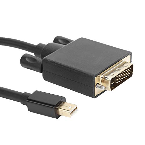 Adaptador Mini DP a DVI 4K con cable de cobre de 1.5 metros para PC 5