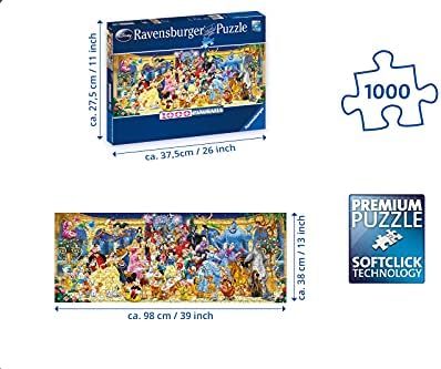 Ravensburger Disney Panoramic 1000 Piece Jigsaw Puzzle for Adults & for Kids Age 12 and Up