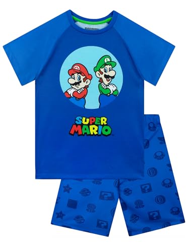 Pijama Corto Niño Mario y Luigi | Verano | Manga Corta |