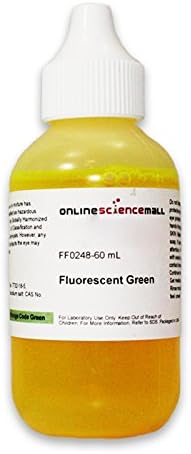0.1% Fluorescent Dye Green Aqueous Solution, 60mL - Chemical Reagent