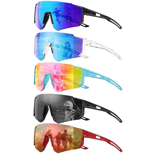 Lunette de cyclisme enfant anti-éblouissement UV900 pour sport de plein air
