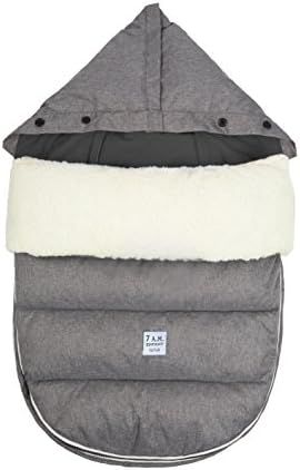 7AM ENFANT LambPOD Footmuff - Cold Weather Stroller & Carseat Infant Sleeping Bag (0-18M)