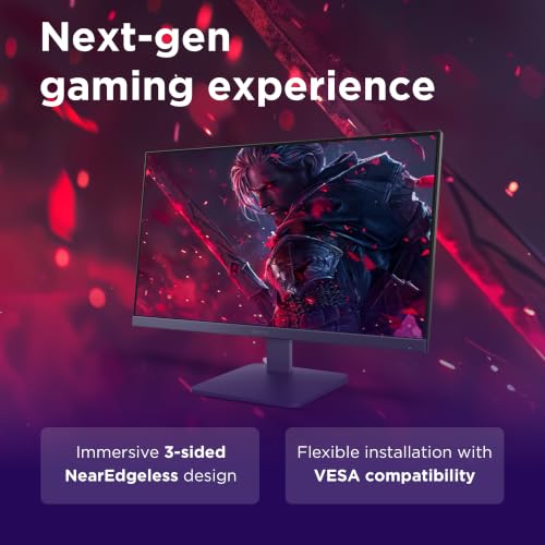 Image of Lenovo LOQ 27-10 | 27 inch (68.5cm) FHD (1920x1080) IPS 200Hz Gaming Monitor | 0.5ms, HDR10 Compliance, AMD FreeSync, 99% sRGB, 2xHDMI 2.1 TMDS, 1xDP 1.4| Tilt | Lunar Grey | 68F2GACBIN