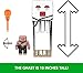 Mattel Minecraft Action Figure Set, Blast Attack Ghast with Lights, Sounds, Launcher & Projectile, Plus Piglin Warrior Inspired by The Movie