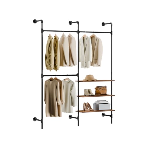 SoBuy perchero de pared industrial burro