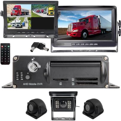 FalconEye Black Box 1080P Dash Cam 3-4 Camera MDVR System