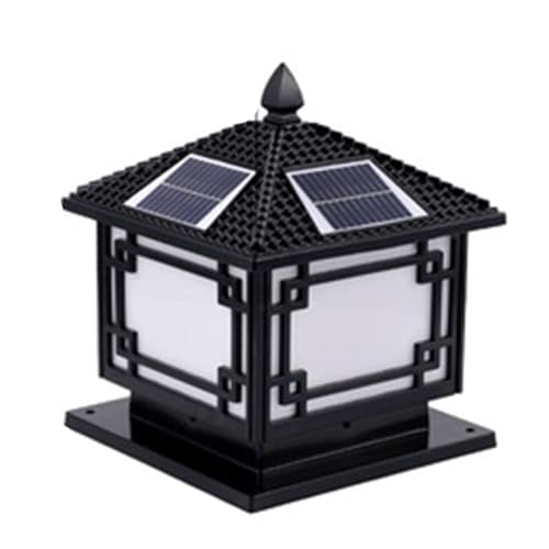 Lampe de colonne extérieure E26 pilier filaire pour cour