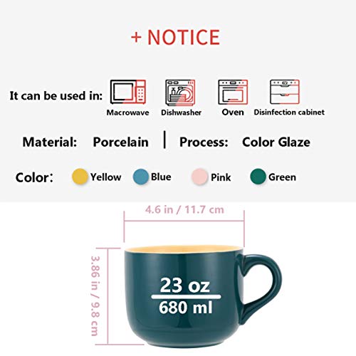 Taza Grande de Porcelana TeenFighter 680 mL miniatura 3