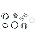 A-Premium Front Door Lock Barrel Repair Kit Replacement for Volkswagen Jetta Golf 1997-2006 Audi A6 A6 Quattro 1997-2005 S6 Allroad Quattro 7-PC Set