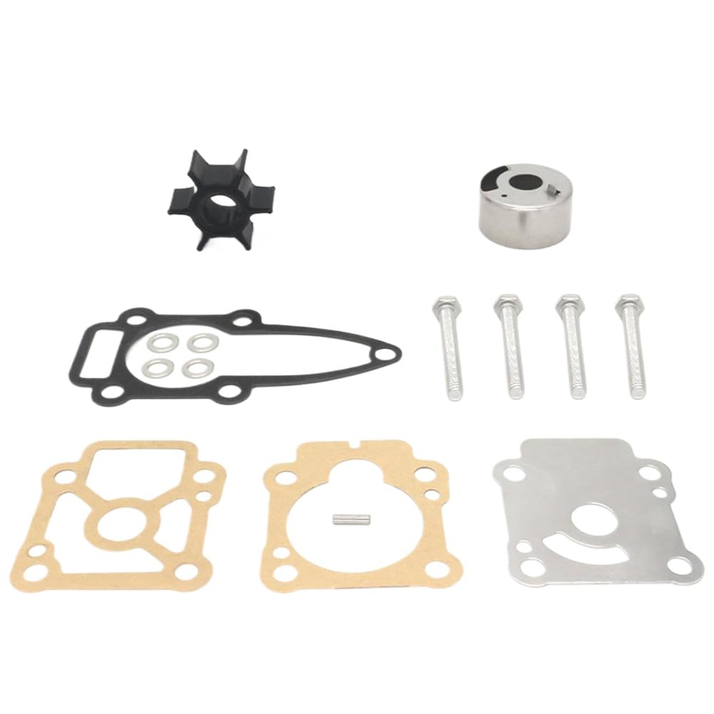 Kit Riparazione Pompa Acqua 803748K01 Compatibile Con Fuoribordo 4 Tempi | Adatto ai modelli 8HP 9,9HP 10HP; Sostituisce 47-803750A03 47-803748Q01