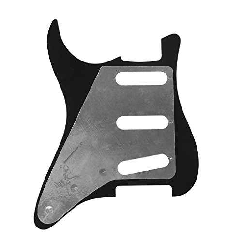 IKN SSS Guitar Strat Pickguard Custom Screw Holes for USA/Mexican Standard Fender Stratocaster Guitar, 3-Ply Black/White… - Les Beatles, Paul McCartney, John Lennon, RIngo Starr, George Harrison IKN SSS Guitar Strat Pickguard Custom Screw Holes for USA/Mexican Standard Fender Stratocaster Guitar, 3-Ply Black/White… – Image 3