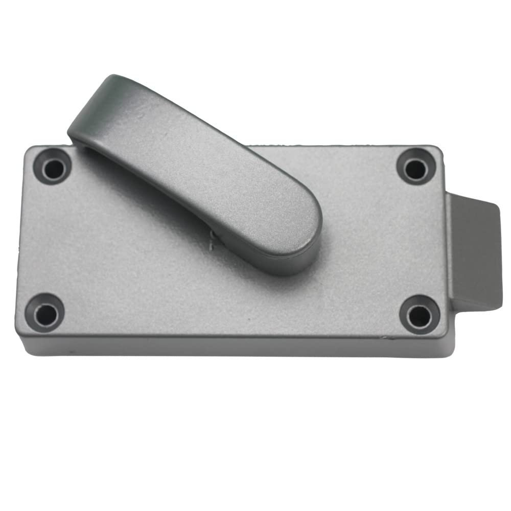 US TriMark MC 700 - Cerradura de metal para puerta de caravana, caravana, barco, color plateado