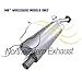 Exhaust Muffler Resonator Pipe and Tail Pipe Compatible for 2015-2019 Ford Transit-350 3.7L | 148