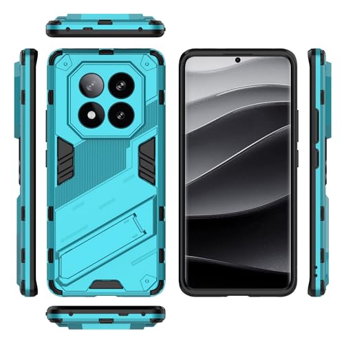 Xiaomi Redmi Note 14 Pro Plus 5G (������) �P�[�X�A�L�b�N�X�^���h�ϏՌ��d�b�P�[�X�ی�J�o�[�APC ����� TPU �g�ѓd�b�P�[�X�ی�J�o�[�ƌ݊���������܂��B(Blue)