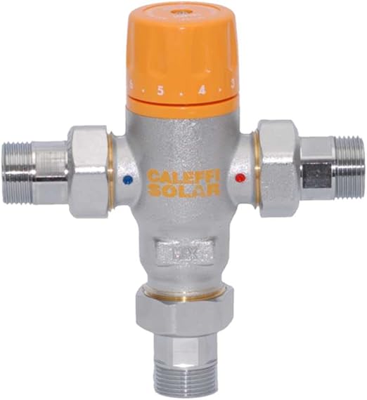 Caleffi 252153 Adjustable Thermostatic Mixing Valve 3/4 Inch 30 65 °C