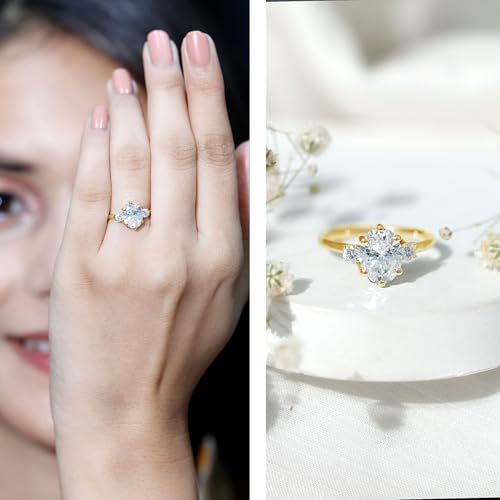 Certified Lab Grown Diamond 7X9mm Oval Engagement Ring, Ef-Vs Quality, 2ct Diamond Solitaire Ring (Ideal For Gift)2