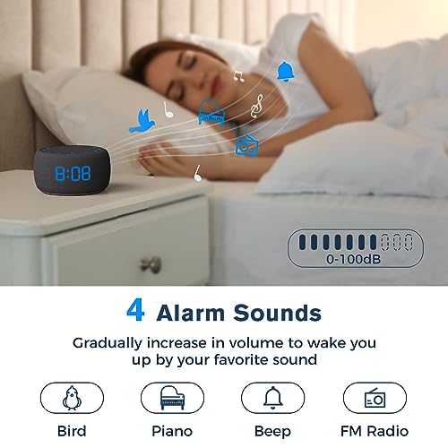 Buffbee RS 11 Bluetooth Speaker Alarm Clock With Fm Radio thumb #6