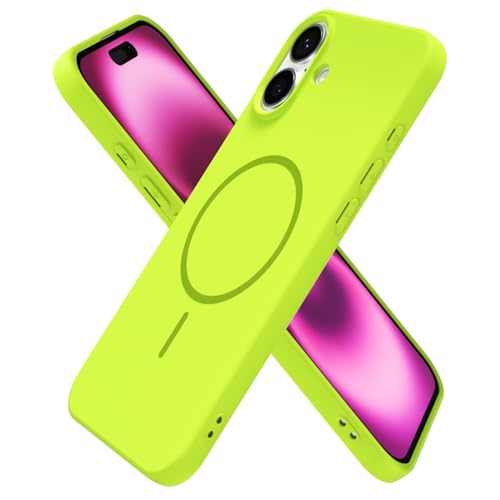 Coque iPhone 16 Plus silicone mince magnétique pour éviter rayures et chutes
