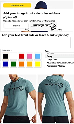 Custom Men's UPF 50+ Long Sleeve Rash Guard Workout Shirts with Hoodie3