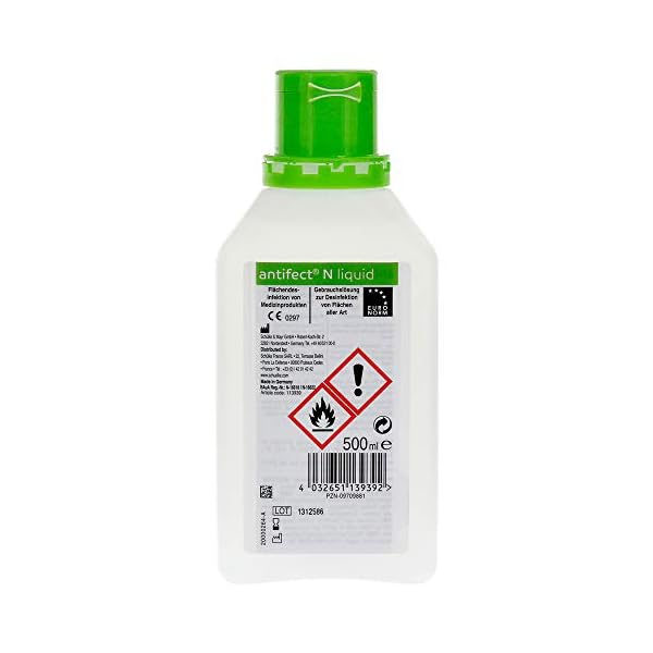 Schülke antifect N liquid Flächen Schnelldesinfektion Desinfektionsmittel 500 ml – Bild 3