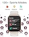 Smart Watches for Women Men (Answer/Make Calls, 3 Bands), 1.85