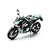 LIUYANGONGSI 1:12 per Kawasaki Z800 Lega di Simulazione Moto Giocattolo Modello Decorazione Regalo per Bambini Modello di Moto (Color : Green)