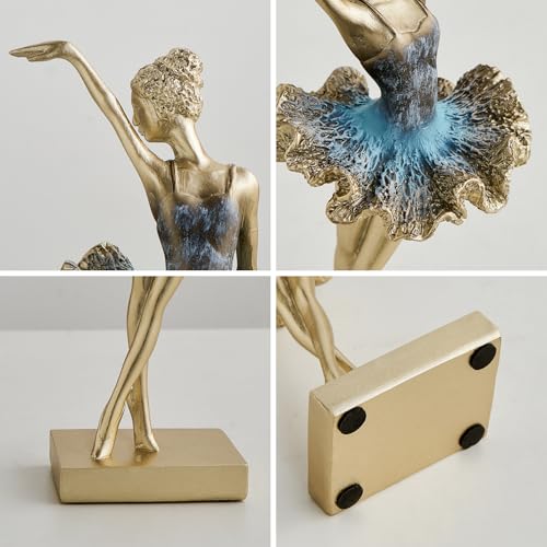 Figura de Bailarina de Ballet en Resina Elegante Decoración miniatura 6