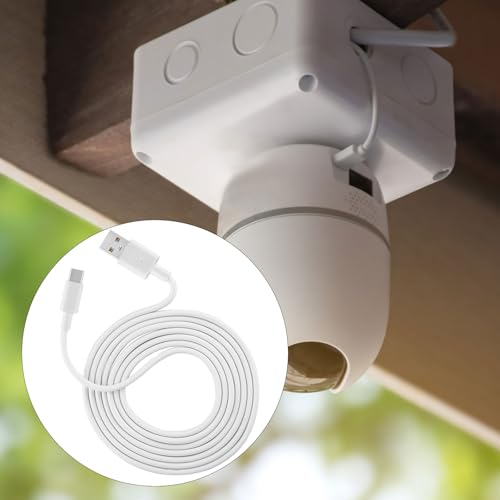 Cable micro USB largo de 6m blanco que soluciona la falta de enchufes para cámaras 6