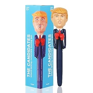 Trump Merchandise, Talking Trump Pen with Real Voice Funny Gifts for Men Donald Trump Gifts Novelty Gifts for Adults, Unique Gag Gifts Christmas Birthday