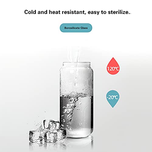 Moladri 960Ml/32Oz Clear Cute Glass Storage Canister Holder With Stackable Airtight Wood Lid, Modern Decorative Container Jar For Coffee, Spice, Candy, Salt, Cookie, Condiment, Pepper, Sugar #TOP1