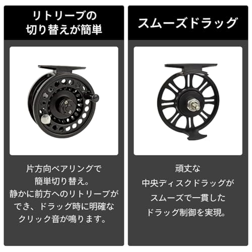 COLGAI HVCE グラファイト ラージ アーバー フライリール 3/4