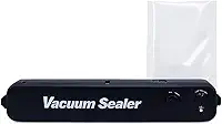 Seladora a Vácuo Profissional com 10 Sacos à Vacuo – Conserva Alimentos, Potência de Sucção, Embalagem Segura, Ideal para Carnes, Queijos e Vegetais