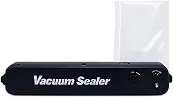 Seladora a Vácuo Profissional com 10 Sacos à Vacuo – Conserva Alimentos, Potência de Sucção, Embalagem Segura, Ideal para Carnes, Queijos e Vegetais