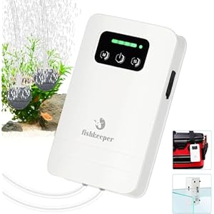fishkeeper Battery Powered Aquarium...
