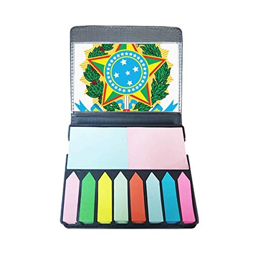 Marque-page autocollant Brésil coloré pour organiser vos livres