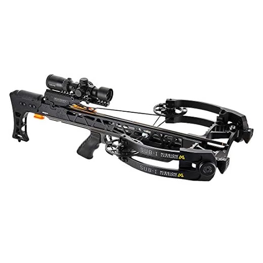 Mission Sub 1 Crossbow Black Pro-Kit