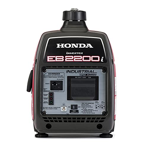 Honda EB2200ITAN 2200-Watt 120-Volt Super Quiet Portable Inverter Generator with CO-Minder - 49-State