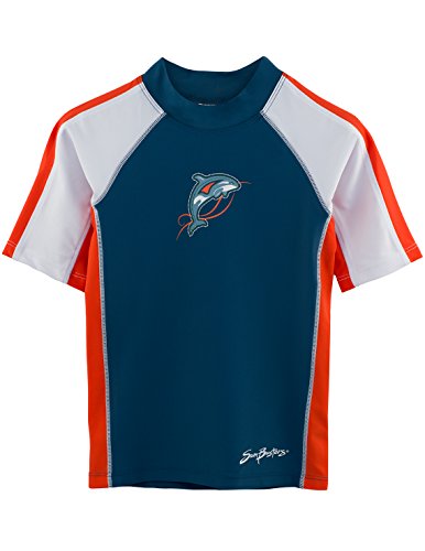 SunBusters Boys Short Sleeve Rash Guard 12 mos - 12 yrs, UPF 50+ Sun Protection