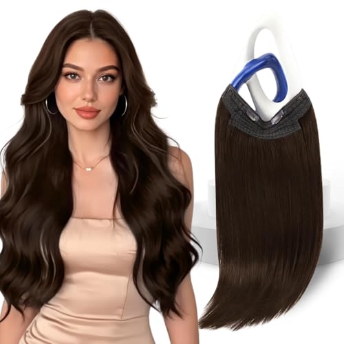 Sunny Hair Wire Hair Extensions Real Human Hair Fish Line