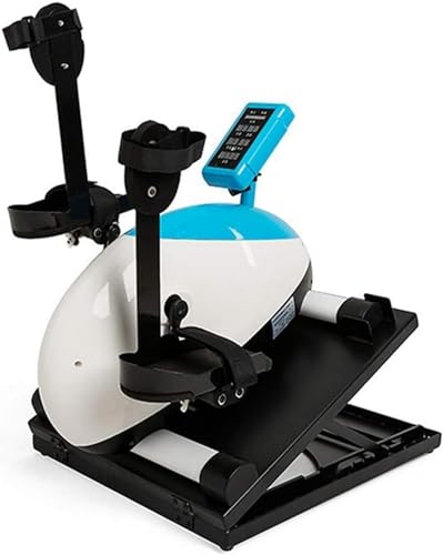 Image of Electric Pedal Portable Mini Exercise Bike Stepper Electric Rehabilitation Machine, Fitness Mini Exercise Bike, Leg and Arm Pedal Exerciser, Under Desk Bike Pedal Exerci