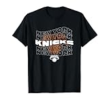 Logo de l'équipe NBA New York Knicks Wave Outline T-Shirt