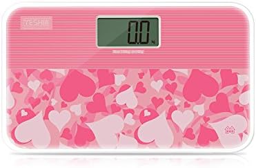 YESHM Mini Travel Bathroom Scale With Step-on Technology 330lb YHB1415-WH3