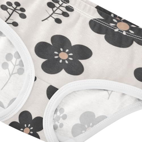 Underwear Daily Wear Panties Briefs Underwear for Young Girls in Sizes 2T,3T, 4T, 5T, 6Y and 8Y4
