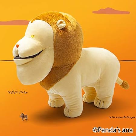Amazon シャクレルプラネット ゆるゆるライオンbig ぬいぐるみ 長さ 約40ｃｍ ぬいぐるみ おもちゃ