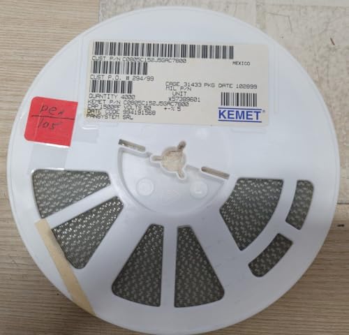 (4000 PCS) C0805C152J5GAC7800 KEMET