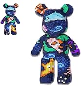 Amazon.com: VIIOVOIIV Blue Bear Micro Building Blocks Set(4500Pieces ...
