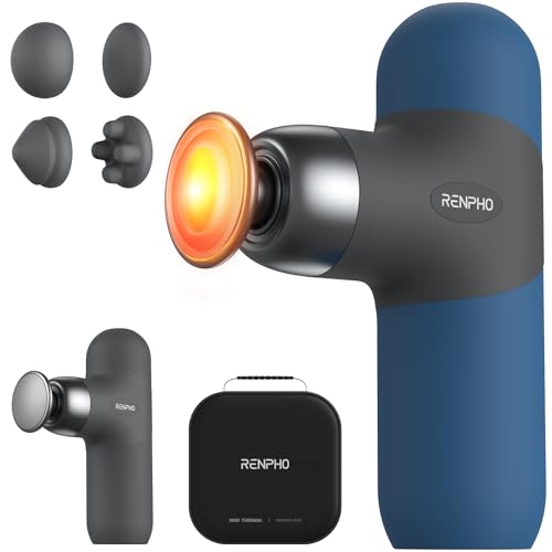 RENPHO Mini Thermal Massage Gun with Heat