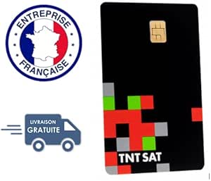 Thomson Récepteur Tv Satellite Hd Carte D'accès Tntsat V6 Astra 19.2e
