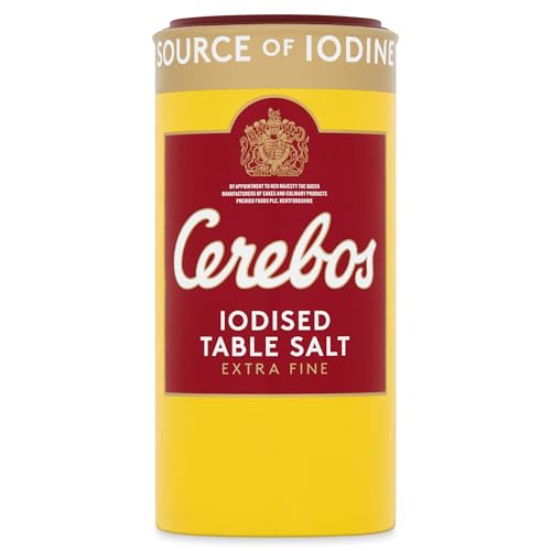 Cerebos Ready-to-Use Iodised Salt 400 g Drum (Pack of 1)