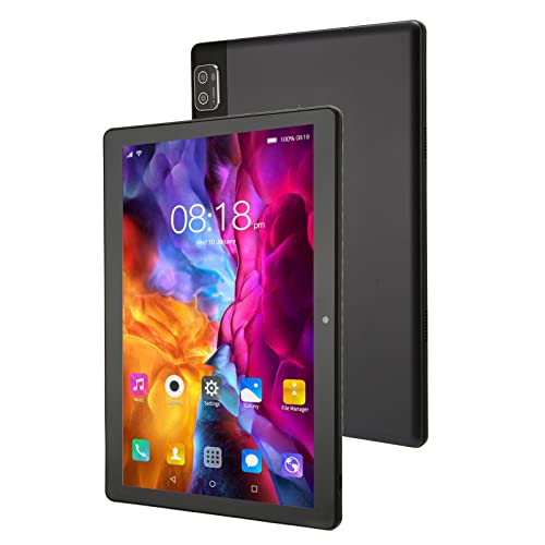 Amazon.co.jp: 10.1 インチ タブレット、ブラック 6GB 128GB フロント